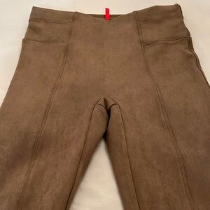 Spanx faux suede leggings in women’s size medium. Gently used.